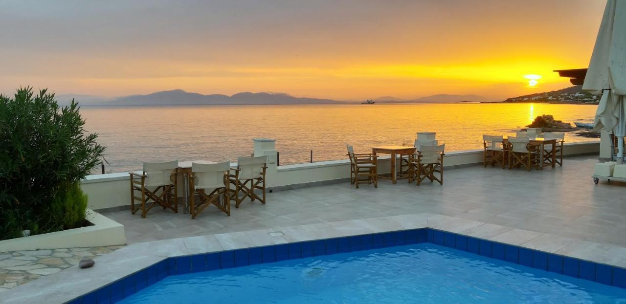 Irides Aparthotel Souvala Bagian luar foto
