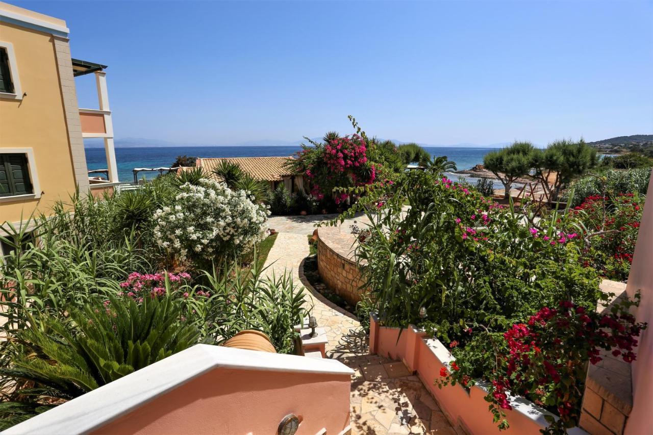 Irides Aparthotel Souvala Bagian luar foto