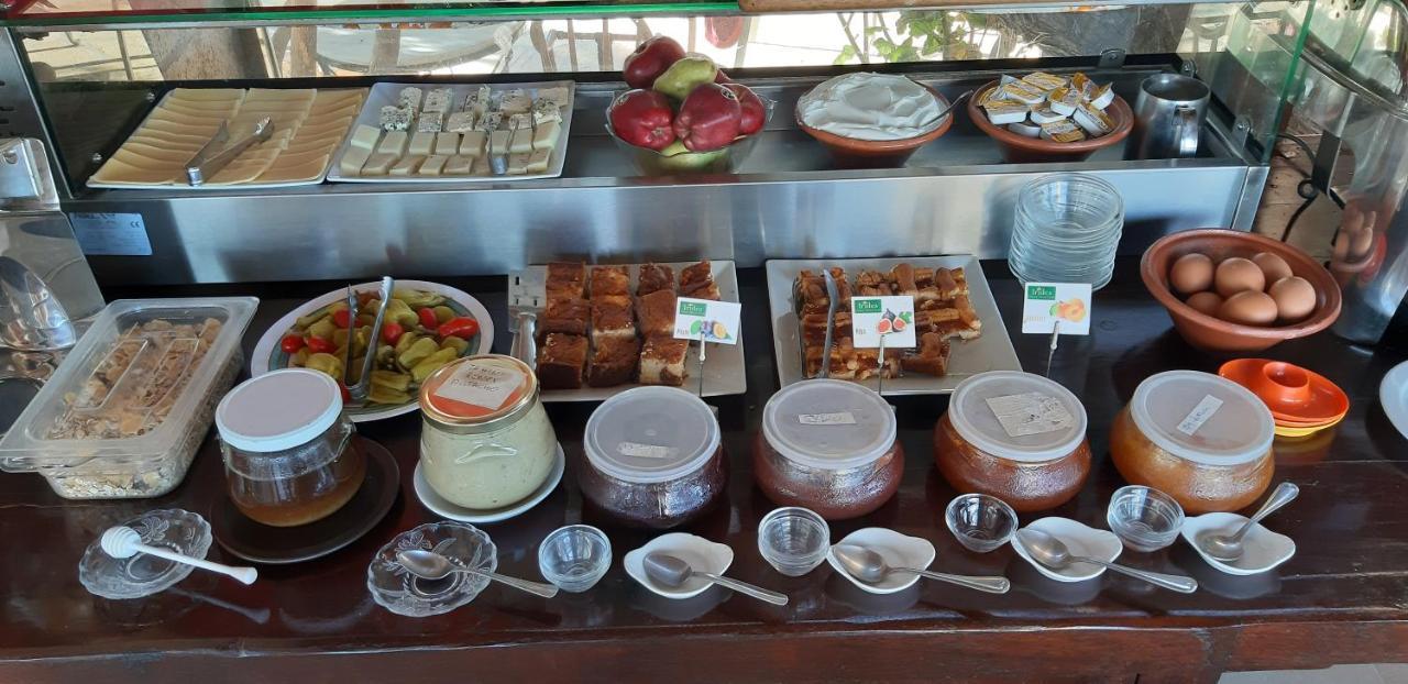 Irides Aparthotel Souvala Bagian luar foto