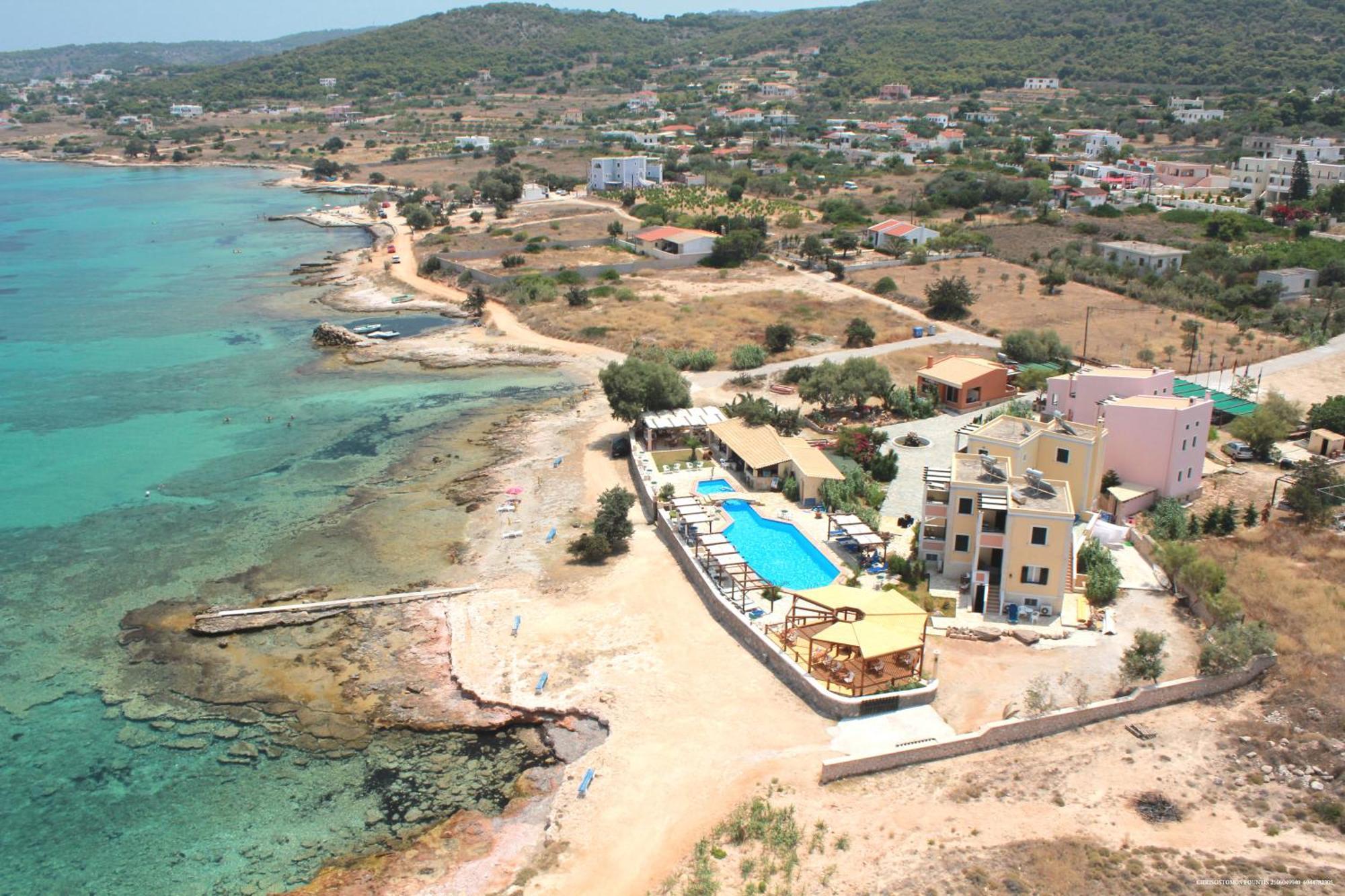 Irides Aparthotel Souvala Bagian luar foto