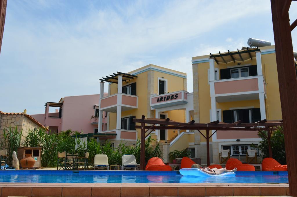 Irides Aparthotel Souvala Bagian luar foto