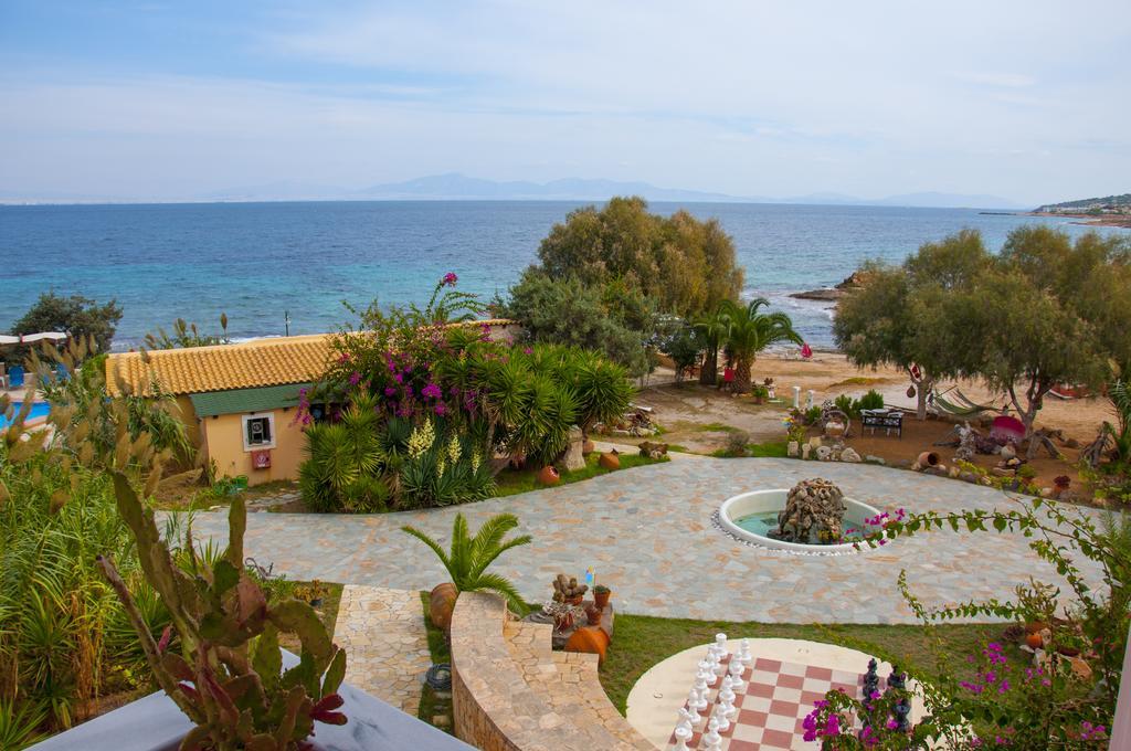 Irides Aparthotel Souvala Bagian luar foto