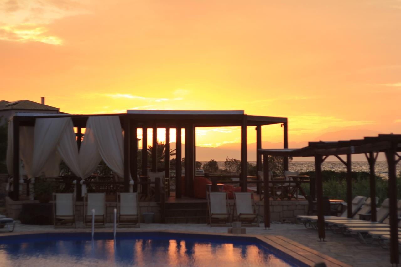 Irides Aparthotel Souvala Bagian luar foto