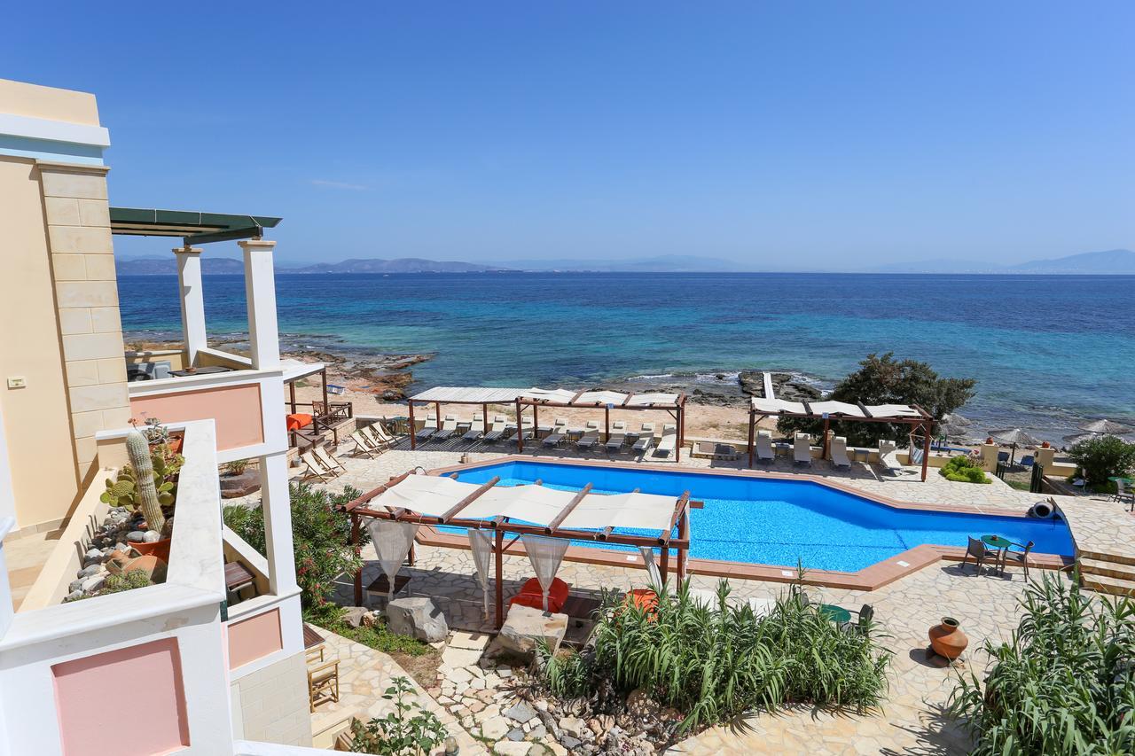 Irides Aparthotel Souvala Bagian luar foto