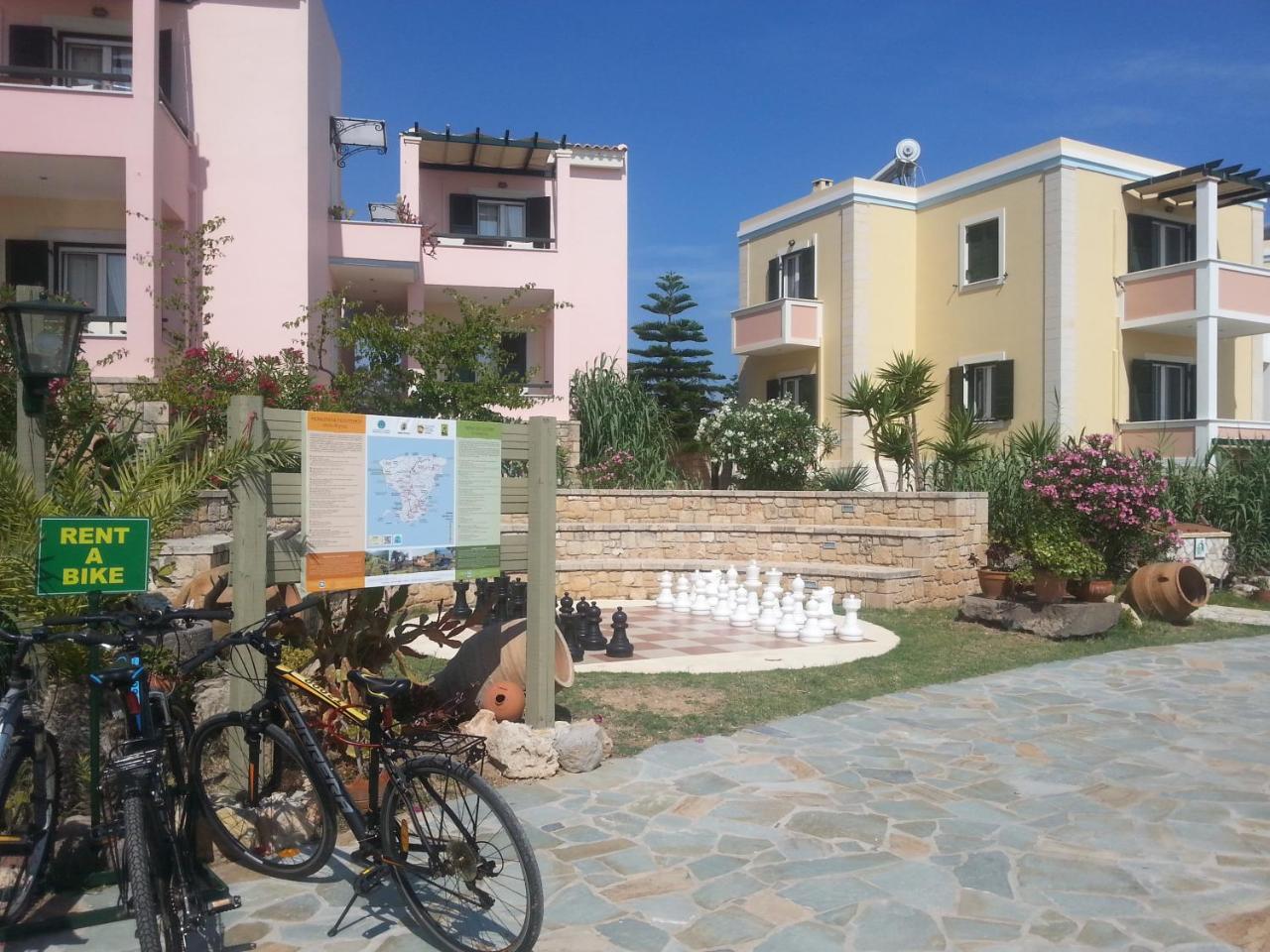 Irides Aparthotel Souvala Bagian luar foto