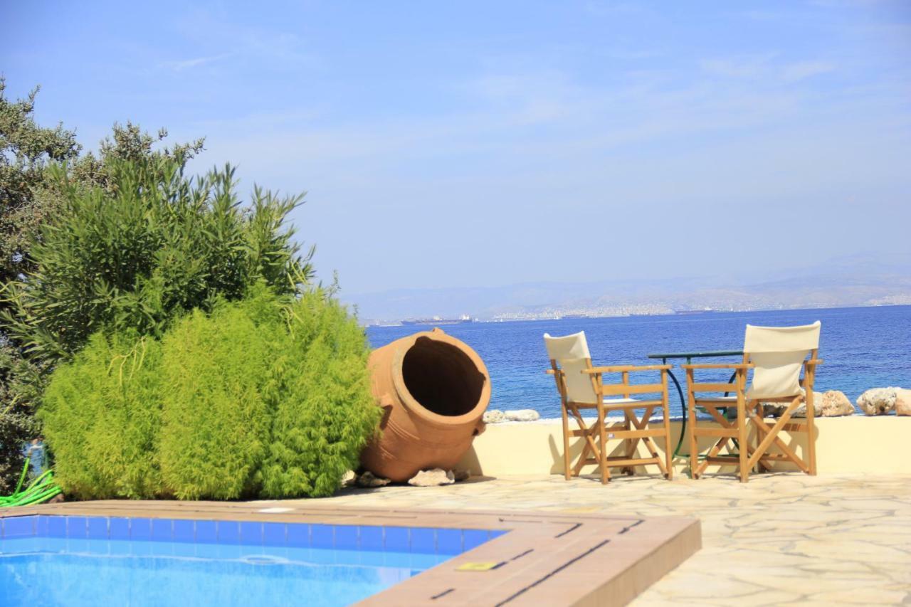 Irides Aparthotel Souvala Bagian luar foto
