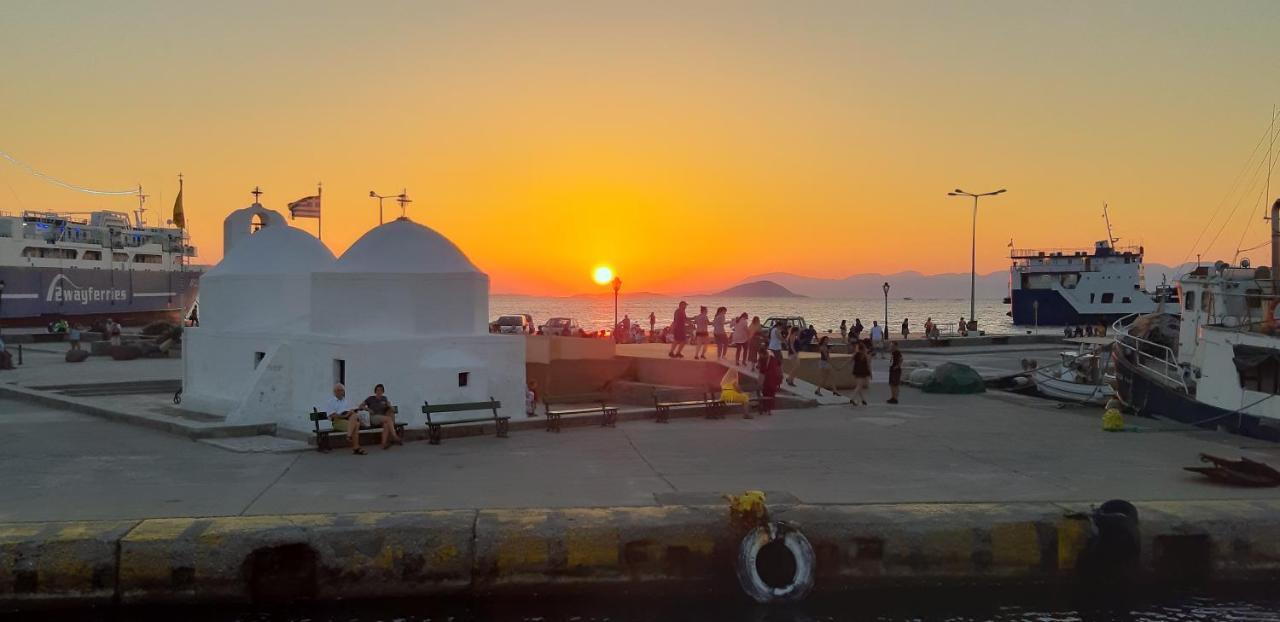 Irides Aparthotel Souvala Bagian luar foto