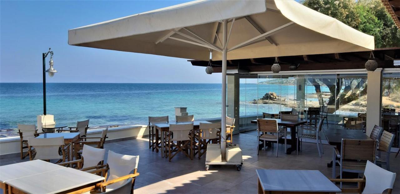 Irides Aparthotel Souvala Bagian luar foto