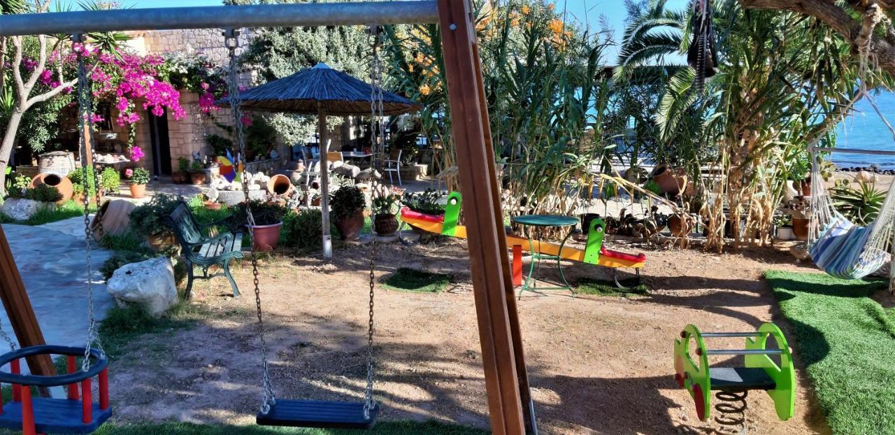 Irides Aparthotel Souvala Bagian luar foto